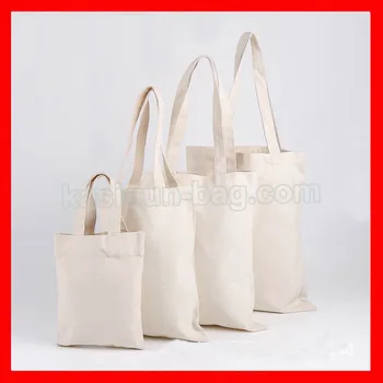(50pcs/lot) wholesale blank tote cotton shopping bag