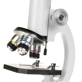 640X Monokuliariniai Mikroskopu Metalo Studentų Biologinis Mikroskopas Gyvūnų ir Augalų Kraujo Analizės Instrumentas Vaikų Dovanų