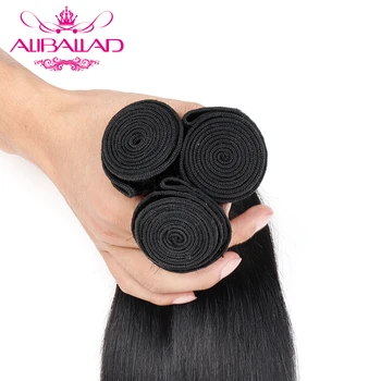 Aliballad Brazilijos Tiesūs Plaukai Natūralios Spalvos Pynimo Ryšulių 8 28 Colių Ne Remy Plaukų Priauginimas Žmogaus Plaukų Ryšuliai
