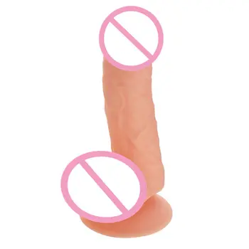 Aphrodisia 190*44mm Silikoninis Dildo Moterų Realus Didelis Gaidys Suaugusiųjų Sekso Žaislas, Lankstus Varpos Moterų Masturbator Sekso Produktai