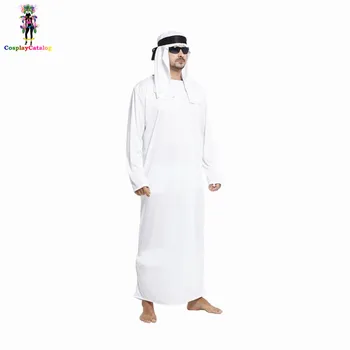 Artimuosiuose Rytuose, Saudo Arabija Regal Mens Kostiumai Helovinas Baltas Žmogus Šalis Nuslėpti Dubajus Vadai, Kostiumai Princas Arabija Skraiste