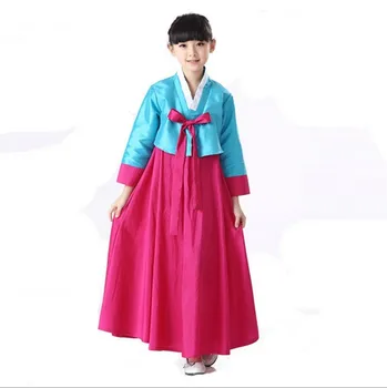 Aukščiausios Klasės Korėja Senovės Hanbok Vaikas Hanbok Kostiumai, Drabužiai Kūdikiams Korėja Kostiumas Šokių Drabužiai