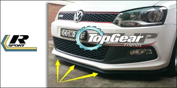 Bamperis Lūpų Reflektoriai Lūpų Volkswagen VW Touran Priekinis Spoileris Sijonas Viršuje Įrankių Automobilių Gerbėjai Peržiūrėti Tuning / Body Kit / Juostelės