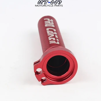 CNC aluminum Twister Throttle Tube grips for honda crf450r crf crf250 CRF250R CRF250X CRF450X pit bike parts dirtbike motorcycle