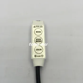 DC5V USB mini valdytojas 3 Pagrindiniai dimeris 5V RGB LED Juostelės Šviesos, gera kokybė