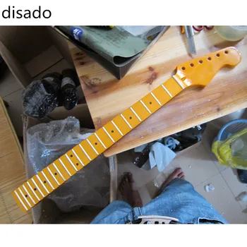 Disado 21 22 24 Frets klevas Elektrinės Gitaros Kaklo klevas fretboard apdaila taškų blizgus dažai, gitara, dalys, priedai