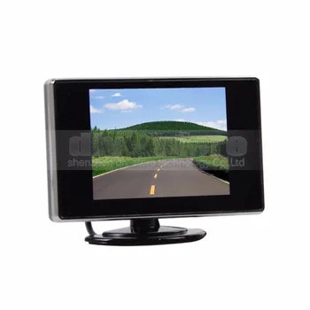DIYKIT 3.5 Colių Spalvotas TFT LCD Galinio vaizdo Automobilį, Stebėti, automobilių Stovėjimo aikštelė galinio vaizdo Monitorius su 2CH Vaizdo Įvestis