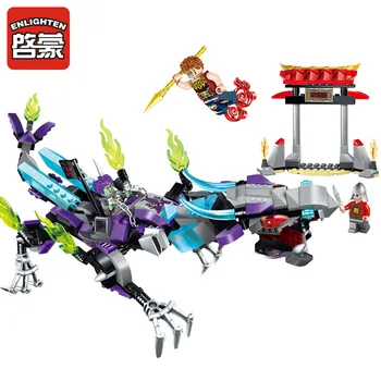 E Modelis Suderinamas su Lego E2211 338pcs Dragon Modelių Kūrimo Rinkiniai Blokai Žaislai Hobis, Pomėgiai Berniukų, Mergaičių