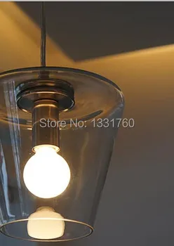 Edison Lemputės, KAITINAMOSIOS PAKABUKAS APŠVIETIMO YC priedai veltiniams, vilna lempa Šiuolaikinės Meridian Skaidraus Stiklo lempos
