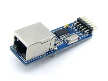 ENC28J60 Ethernet LAN Tinklo Modulis SPI Sąsaja RJ45 Ethernet Jungtis į Serial Konverteris 51 AVR