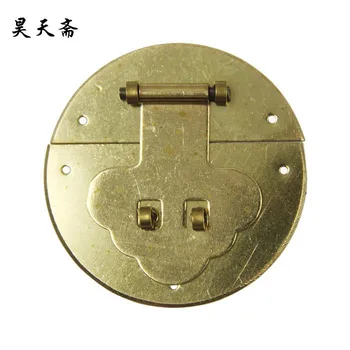 [Haotian] Kinijos antikvariniai Zhangmu Xiang Zhai priedai 5cm skersmens imtis Siuntimo mygtuką HTN-019