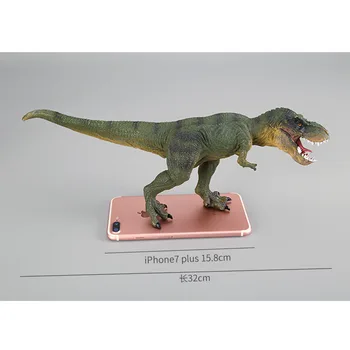 Juros periodo pasaulio kietas modeliavimas dinozaurų modelis žaislai, 3 didelės pjautuvas dragon Tyrannosaurus Rex gyvūnų modelis