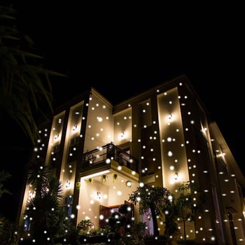 Kalėdų šviesos diodų (LED Snaigė Projektoriaus Šviesos Sodas, Veja, Apšvietimas Vandeniui Kraštovaizdžio Sniego Lazerinis Projektorius lempos Apdaila