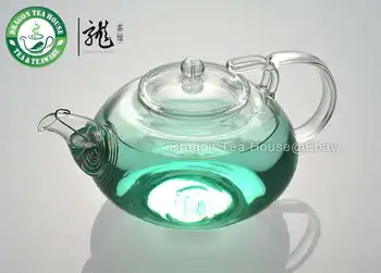 Kinijos skaidraus Stiklo Non-slip-dangtis Arbatinukas 360ml FH-245