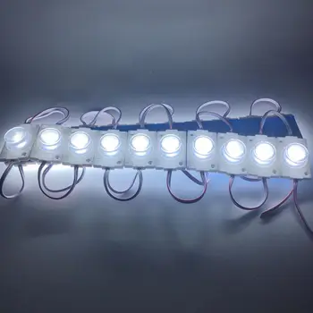 Labai šviesus vandeniui Edge lit LED Modulis 2W 3030 led lempos, šviesa, šviesos reklama su objektyvo DC12V didmeninė 1000pcs/daug