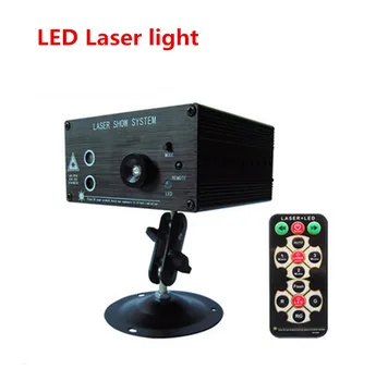 LED Lazeriniai Scenos Apšvietimas RG Mini Led Lazerinis Projektorius 3W Blue Šviesos Efektas Rodyti DJ Disco Šalies Žibintai