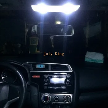 Liepos Karalius 6000K Balta LED Automobilio salono Skaitymo Lemputės Atveju, 