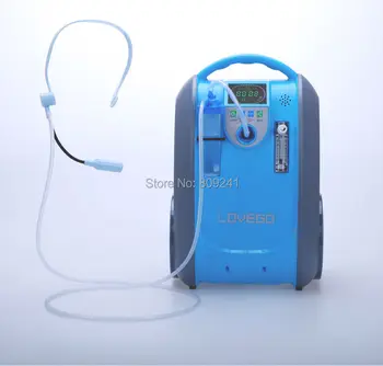 Lovego pirmosios kartos nešiojamųjų deguonies koncentratorius su 1 baterija nemokamas pristatymas DHL