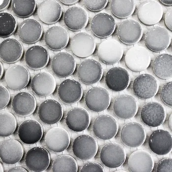 Mados pilka turas keramikos mozaikos plytelės virtuvės backsplash vonios sienelės popieriaus plytelės, dušo fone namų puošybai patalpų
