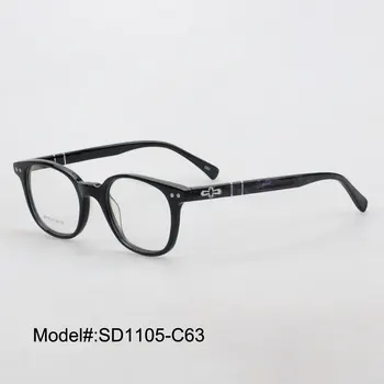 Magija Jing SD1105 unisex pilna ratlankio acetatas recepto akiniai RX optinių rėmelių trumparegystė akiniai akiniai