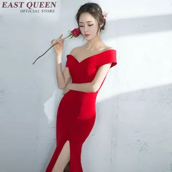Maxi suknelės ilgas elegantiškas Rytų stiliaus suknelės Suknelė seksualus, elegantiškas Moterų verslo drabužiai Elegantiška suknelė KK1224