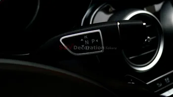 Mercedes-Benz V Klasė W447 2016 Vidinės Pavarų Perjungimo Svirtis + Valytuvų Lazdele Dekoratyvinis Rėmelis Apdaila