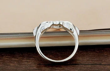 Mielas vėjo 925 sterlingas sidabro žiedas moterų delfinų dizainas kietas sidabro žiedas žavesio papuošalai, brangenybės populiarus bijoux Nemokamas pristatymas