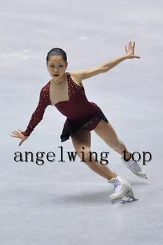 Moterų konkurencijos čiuožimo suknelės užsakymą drabužių dailiojo čiuožimo nemokamas pristatymas merginos dailiojo čiuožimo suknelė ledo šokių suknelė