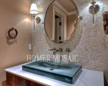 Mozaikos plytelės gamtos motina perlų mozaikos plytelės virtuvės backsplash plytelės perlamutru dušo sienelė