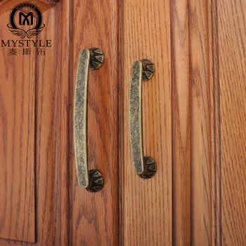 Nauja Europos stiliaus antikvariniai spinta durų rankena sielovados Amerikos spintos durų rankenos stalčiaus kabineto durų rankena skylę