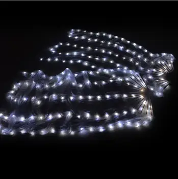 Naujas 2018 m. Veiklos Prop lemputės LED Ventiliatoriai Blizga Plisuotos Festivalis Karnavalas Kostiumas Priedai Pilvo Šokio Gerbėjas