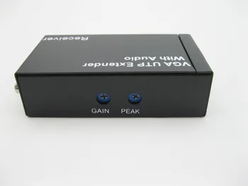 Naujas 300m HD 1080P VGA UTP Extender 1x1Splitter su Garso per Cat5/5e/6 RJ45 ethernet kabelių instaliavimo monitoriai, projektoriai, HDTV