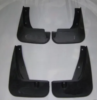 Naujas Juodas Stilingas Purvo Atvartais Splash Guard Mudguard Mudflaps Sparnus 4pcs Už Chevrolet AVEO 2011-2013 m.