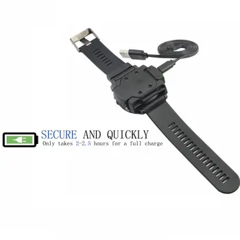 Naujausias Duomenų Sinchronizavimo Lopšys Desktop Dock USB Įkrovimo Įrašą Įkroviklis Garmin Fenix 3 HR / Fenix 3 / Quatix 3 Smart Žiūrėti Adapteris