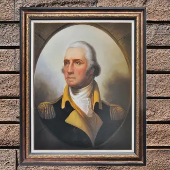Ne įrėminti George Washington garsus paveikslas, portretas aliejaus tapybai reprodukcijai handpainted už kambario sienų dekoras MP024