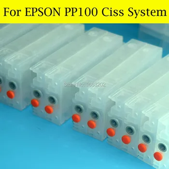 Nemokamai Po 1 Rinkinys PP-100 CISS Su PP-100n PP-100ap Kasetė Chip Resetter Epson PP100 Ciss Sistema