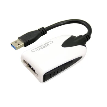 New1080P USB 3.0 HDMI Konverteris Adapterio Kabelį Vyrų ir Moterų Multi Display Adapter for Desktop Laptop HDTV