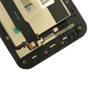 Originalą Asus Zenfone 2 ZE500CL Z00D LCD Ekranas su Jutikliniu Ekranu, skaitmeninis keitiklis komplektuojami su rėmo Black nemokamas pristatymas