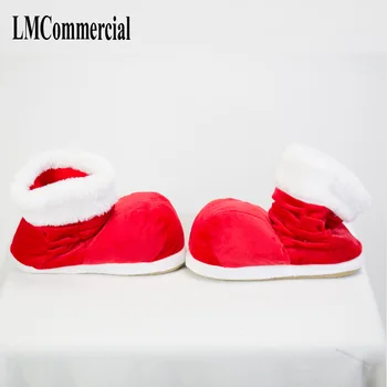 Patalpų Šlepetės Specialus pasiūlymas užsakymą šiltas žiemą, Kalėdų namų šlepetės storio sunku apačioje batai ant grindų mėgėjams batai