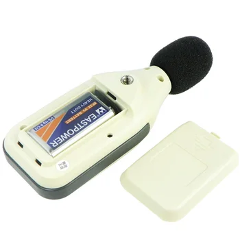 Prekės LCD 30-130dB Skaitmeninio Garso Lygio Matuoklis Nešiojamas Mini Triukšmo Garso Dažnio Testeris Decibelais Mažmeninio Paketo GM1351