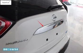 Priedai Nissan Murano 2016 2017 2018 ABS Galinis Kamieno Pagal Licenciją Plokštės Juostos Uodega Vartų, Durų Dangtis Padengti Rinkinys Apdaila