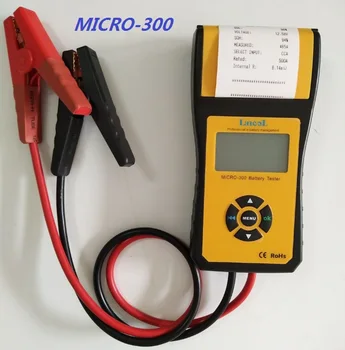 Profesinės Lancol Diagnostikos Įrankis baterijos Testeris Analizatorius MICRO-300 CCA baterijos testeris su spausdintuvu 200ah