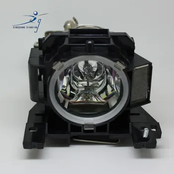 Projektoriaus lempos lemputė DT00911 Hitachi CP-X201 CP-X206 CP-X301 CP-X306 CP-X401 CP-X450 CP-WX401 suderinama lempa su gaubtu