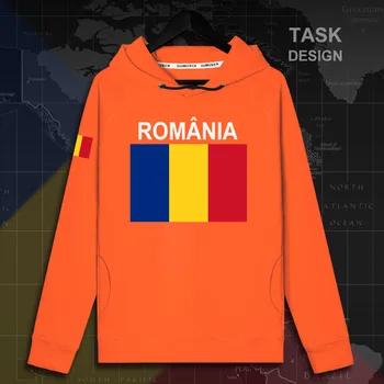 Rumunijos ROU RO vyrų hoodie puloveriai hoodies vyrų palaidinukė drabužių streetwear hip-hop tracksuit tautos vėliava Pavasario
