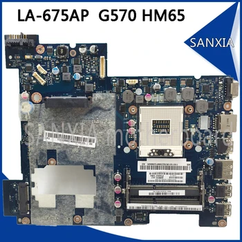 SHELI PIWG2 LA-675AP plokštė originalus Lenovo G570 Nešiojamas plokštė G570 plokštė ( su HDMI prievadą ) išbandyti