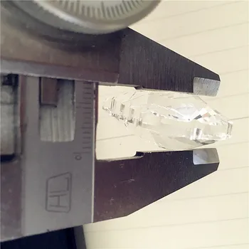 Skaidri Spalva 380pcs 38mm K9 Crystal Prism 