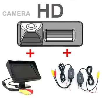 Sony CCD Kia Sportage R Sorento Cerato automobilio galinio vaizdo atsargines grįžtamieji parkavimo kamera HD vandeniui belaidžio LCD ekranas