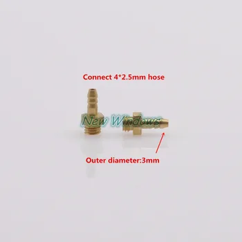 Stomatologas Kėdė sunku Vožtuvas Adapteris 4*2,5 mm 20Pcs Dantų Lab