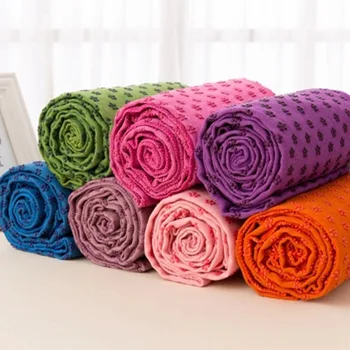 Super Absorbent Microfiber Non Slip PVC Skidless Yoga Towel