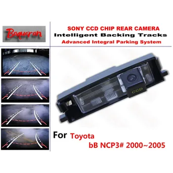 Toyota bB NCP3# 2000~2005 CCD Automobilių Atsarginės automobilių Stovėjimo aikštelė Kamera Protingas Dainos Dinaminis Orientavimo Galinio vaizdo Kamera